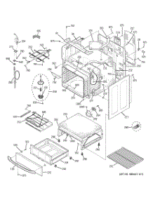 03 - Body Parts parts for Ge Range PB909SP5SS from AppliancePartsPros.com