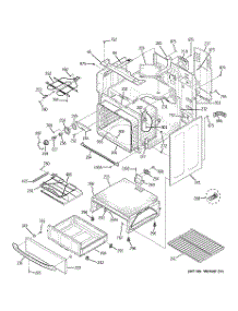 03 - Body Parts parts for Ge Range JB700SN5SS from AppliancePartsPros.com