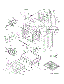 03 - Body Parts parts for Ge Range JB400DP4BB from AppliancePartsPros.com