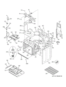 03 - Body Parts parts for Ge Range PHB925SP5SS from AppliancePartsPros.com