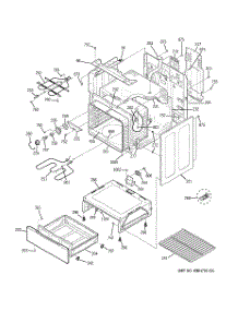 03 - Body Parts parts for Ge Range JBS55DM4WW from AppliancePartsPros.com