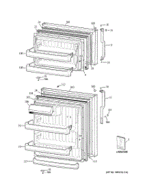 02 - Cooktop parts for Ge Range JB645DT1BB from AppliancePartsPros.com