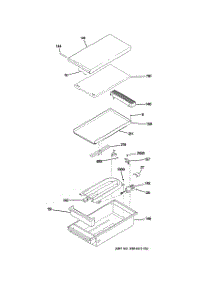 03 - Griddle Assembly parts for Ge Range ZGP486LDR1SS from AppliancePartsPros.com