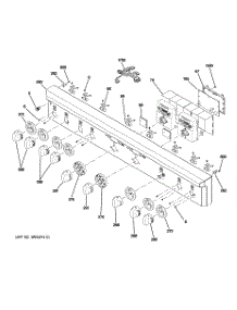 04 - Control Panel parts for Ge Range ZGP486NDR1SS from AppliancePartsPros.com