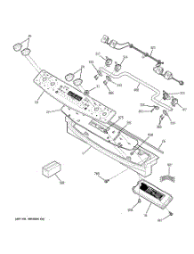 02 - Control Panel parts for Ge Range PGS975SEP2SS from AppliancePartsPros.com