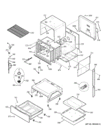 04 - Body Parts parts for Ge Range PGS975DEP2BB from AppliancePartsPros.com