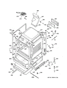 03 - Body Parts parts for Ge Range JGBP25SEN8SS from AppliancePartsPros.com