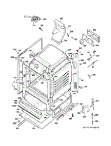 03 - Body Parts parts for Ge Range JGB281SER3SS from AppliancePartsPros.com
