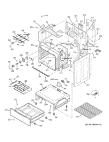 03 - Body Parts parts for Ge Range JB400SP4SS from AppliancePartsPros.com