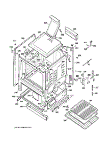 03 - Body Parts parts for Ge Range JGBS23SEM6SS from AppliancePartsPros.com