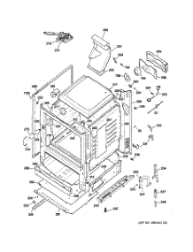 03 - Body Parts parts for Ge Range JGB3000ER3BB from AppliancePartsPros.com