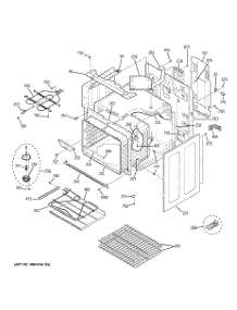 03 - Body Parts parts for Ge Range JB840DP3BB from AppliancePartsPros.com