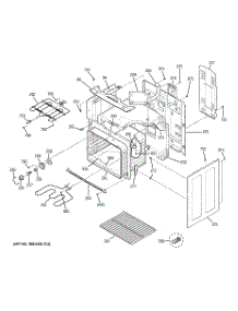 03 - Body Parts parts for Ge Range PB900SP3SS from AppliancePartsPros.com