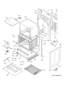 04 - Lower Oven parts for Ge Range JB870DR2BB from AppliancePartsPros.com