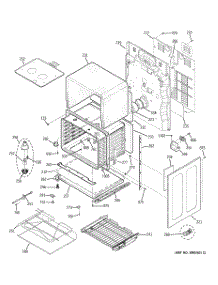 04 - Lower Oven parts for Ge Range JB870DR1WW from AppliancePartsPros.com
