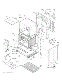 04 - Lower Oven parts for Ge Range JCB850SR1SS from AppliancePartsPros.com