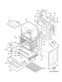 04 - Lower Oven parts for Ge Range PB970SP4SS from AppliancePartsPros.com