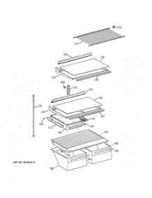 05 - Door parts for Ge Range PB920SP4SS from AppliancePartsPros.com