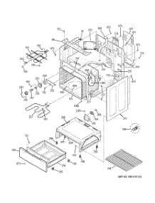 03 - Body Parts parts for Ge Range JBP66SM4SS from AppliancePartsPros.com