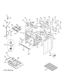 03 - Body Parts parts for Ge Range PB969SP2SS from AppliancePartsPros.com
