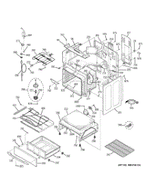 03 - Body Parts parts for Ge Range PCB909SP2SS from AppliancePartsPros.com