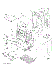 04 - Lower Oven parts for Ge Range JB855DP3WW from AppliancePartsPros.com