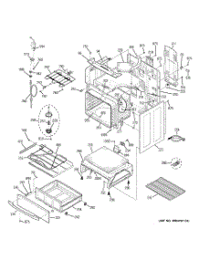 03 - Body Parts parts for Ge Range PCB909DP2WW from AppliancePartsPros.com