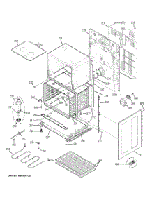 04 - Lower Oven parts for Ge Range JB850SP3SS from AppliancePartsPros.com