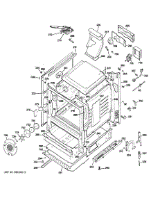 03 - Body Parts parts for Ge Range JGB295DER1WW from AppliancePartsPros.com