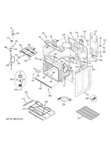 03 - Body Parts parts for Ge Range PCB969DP2WW from AppliancePartsPros.com