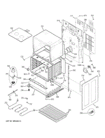 04 - Lower Oven parts for Ge Range JB850SP2SS from AppliancePartsPros.com
