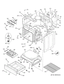 03 - Body Parts parts for Ge Range JB840TP2WW from AppliancePartsPros.com