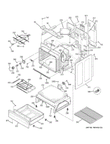 03 - Body Parts parts for Ge Range JB690DN2BB from AppliancePartsPros.com