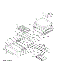 04 - Warming Drawer parts for Ge Range PB969SP3SS from AppliancePartsPros.com