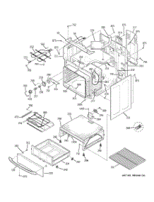 03 - Body Parts parts for Ge Range JB700SN3SS from AppliancePartsPros.com