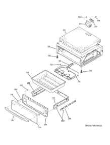04 - Warming Drawer parts for Ge Range JB840SP3SS from AppliancePartsPros.com