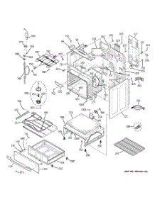 03 - Body Parts parts for Ge Range PCB909DP3WW from AppliancePartsPros.com