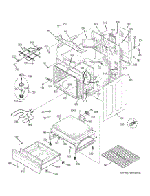 03 - Body Parts parts for Ge Range JB670SP1SS from AppliancePartsPros.com
