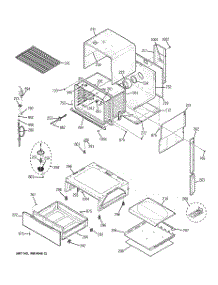 04 - Body Parts parts for Ge Range PGS968SEP2SS from AppliancePartsPros.com