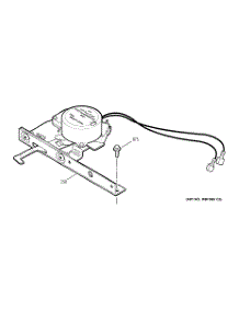05 - Door Lock parts for Ge Range JCSP46DP2BB from AppliancePartsPros.com