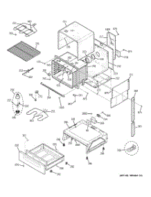 03 - Body Parts parts for Ge Range PS905TP2WW from AppliancePartsPros.com