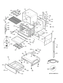 03 - Body Parts parts for Ge Range JCSP46SP2SS from AppliancePartsPros.com