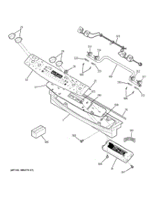 02 - Control Panel parts for Ge Range PGS968TEP2WW from AppliancePartsPros.com
