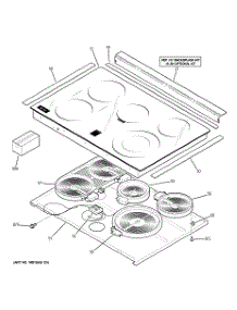 02 - Cooktop parts for Ge Range PD968SP2SS from AppliancePartsPros.com