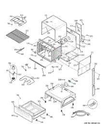 03 - Body Parts parts for Ge Range PCS905DP2WW from AppliancePartsPros.com