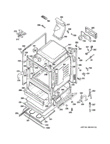 03 - Body Parts parts for Ge Range PGB908SEM4SS from AppliancePartsPros.com