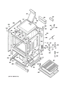 03 - Body Parts parts for Ge Range JGBS24BEM4WH from AppliancePartsPros.com