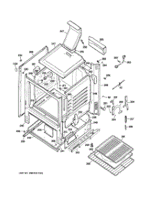03 - Body Parts parts for Ge Range JGBS23DEM4WW from AppliancePartsPros.com