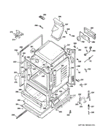 03 - Body Parts parts for Ge Range PGB900DEM5BB from AppliancePartsPros.com
