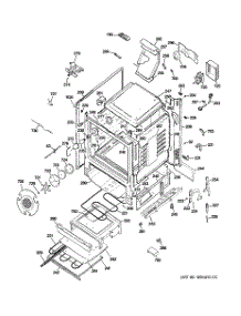 03 - Body Parts parts for Ge Range PGB918DEM4BB from AppliancePartsPros.com